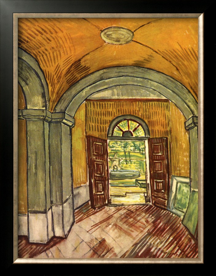 Lobby in the Asylum - Van Gogh Painting On Canvas